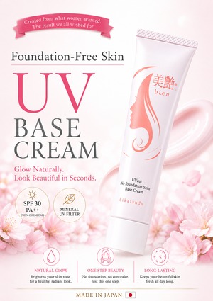 【美艶-bien-】ファンデが要らない！UV下地