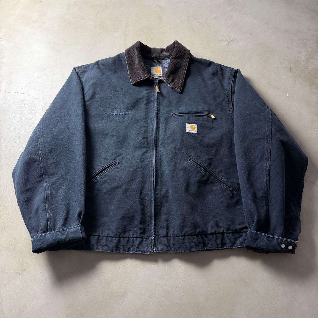 Carhartt Detroit JKT BLK XL Made in USA