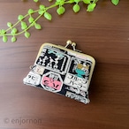 ほどよいお財布 レトロ喫茶 黒