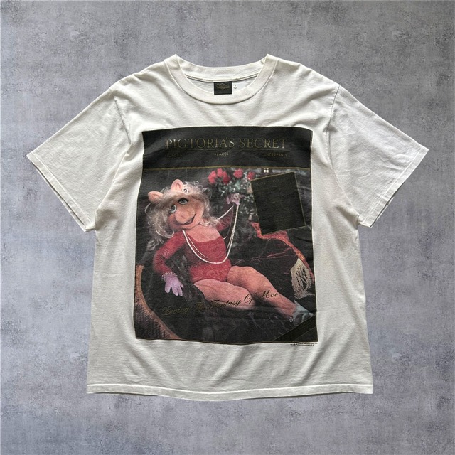 1990s Changes Miss Piggy "Victoria's Secret Parody" T-shirt【高円寺店】