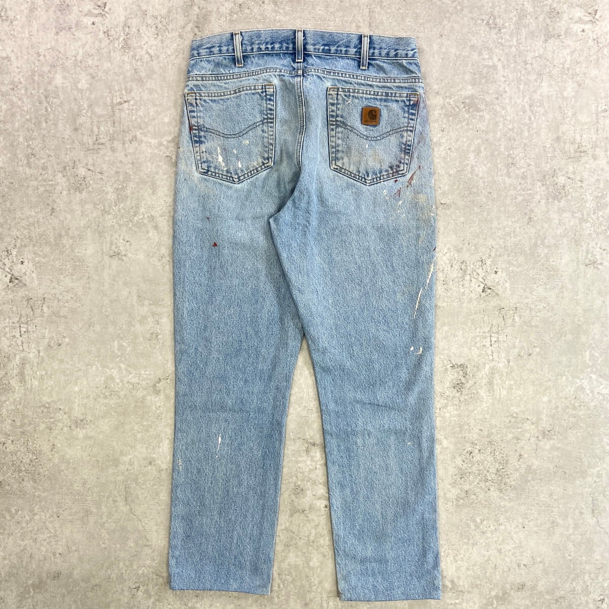 Carhartt カーハート リアルペイント ペンキ デニムパンツ 5ポケット