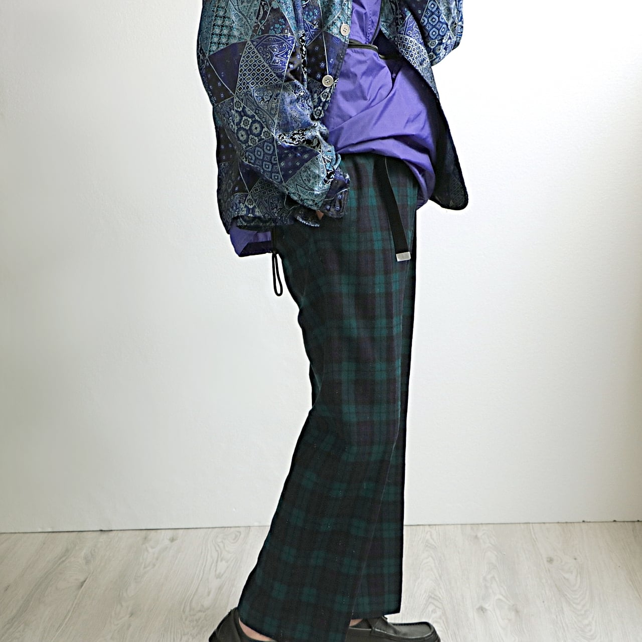 70s~ PENDLETON ペンドルトン ブラックウォッチ プレイド 柄 70s~ PENDLETON ペンドルトン ブラックウォッチ プレイド 柄