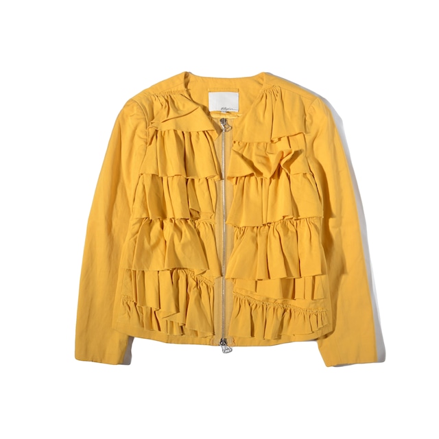 3.1 Phillip Lim    rruffle zipup  jacket