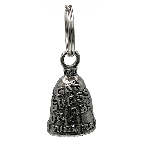 【MADE IN USA】お守り 魔除け バイカー GUARDIAN BELL 米国ガーディアンベル社 直輸入 本物 新品 説明書付き ガーディアンベル バイカーベル NOBODY RIDE FORE FREE  :AMGB-237