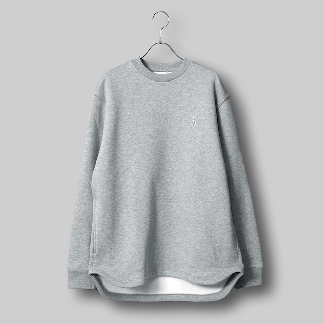 ヒューマドレススウェットシャツ / Huma Dress Sweatshirt #HEATHER GREY