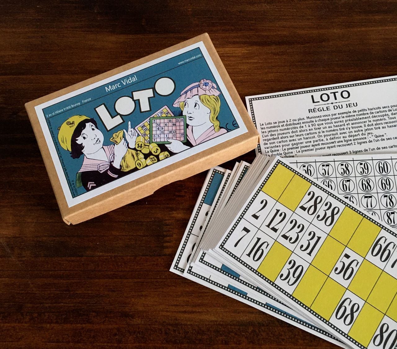 カードゲーム 『 LOTO ロト』 パリ雑貨/フレンチレトロ フランスMarc
