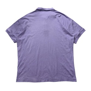 vintage V2 BY VERSACE purple polo cut-sewn