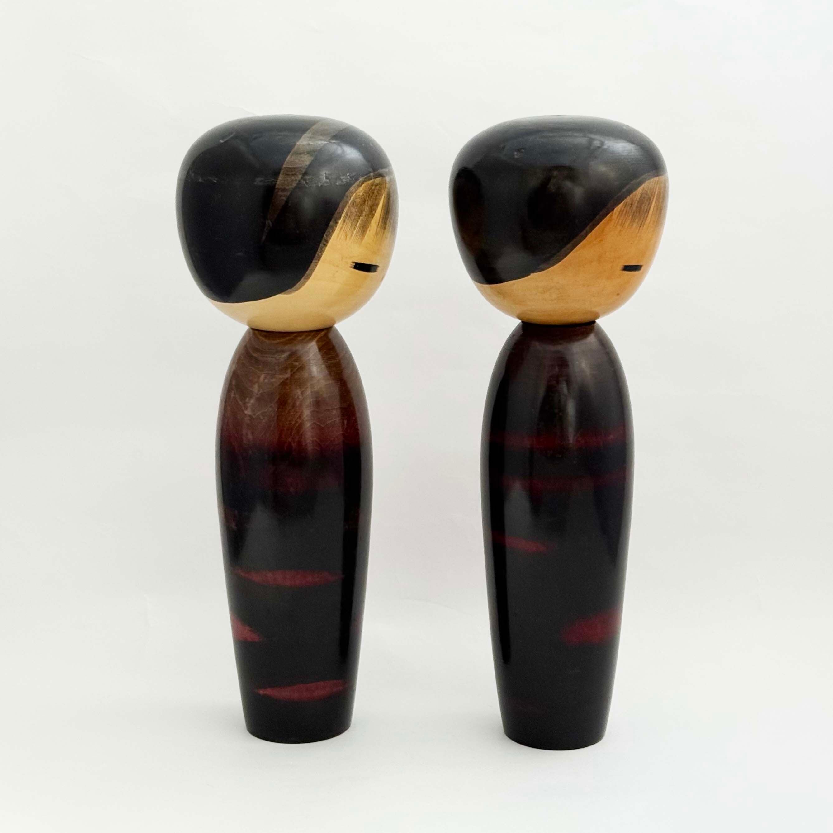 ビートルズこけし（通称）渡辺正雄作　中