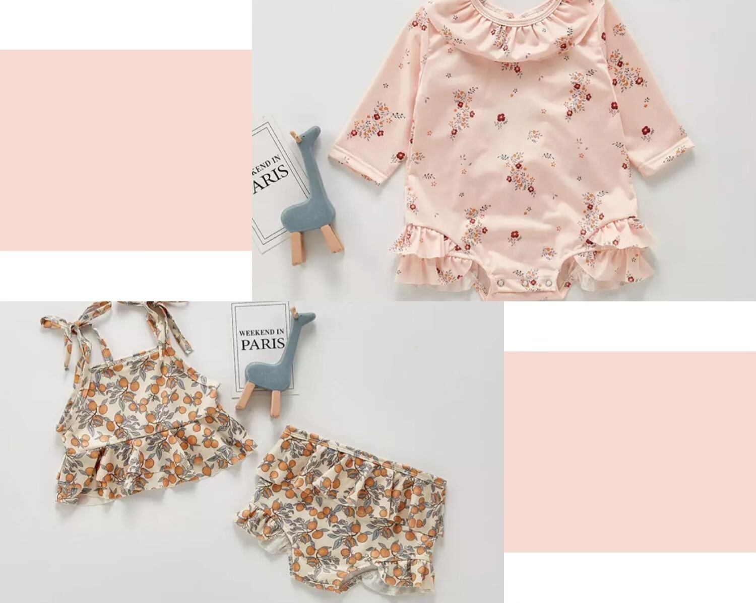 水着ロンパース / セットアップ / 女の子 / 〜3才( A〜D )