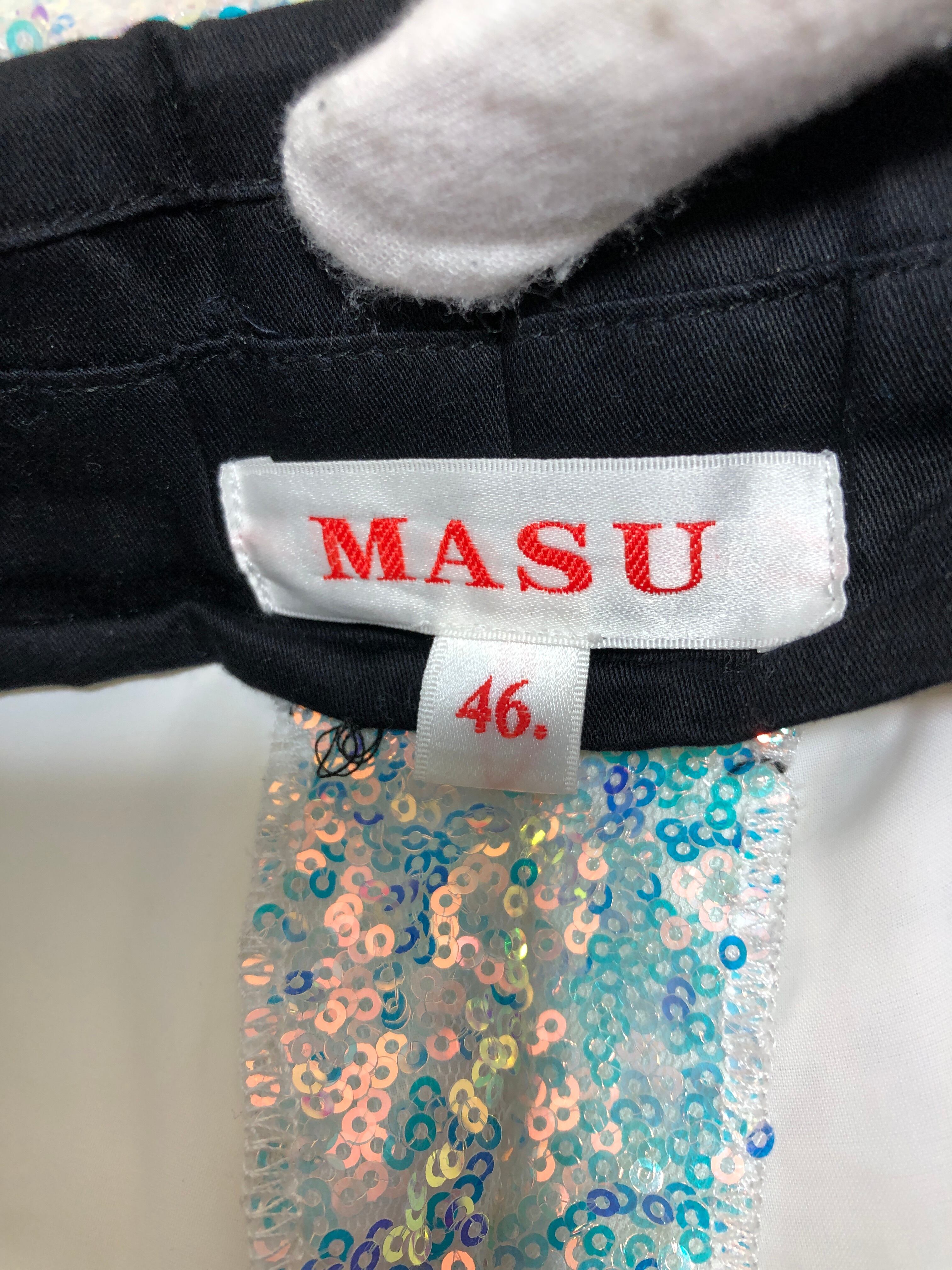 MASU 24AW SEQUINS EASY PANTS スパンコールパンツ