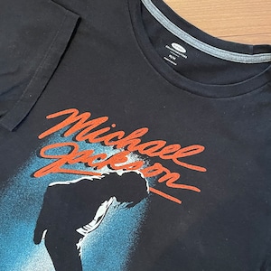 【OLD NAVY】マイケルジャクソン 音楽Tシャツ イラスト プリント Michael Jackson Mサイズ MEXICO us古着