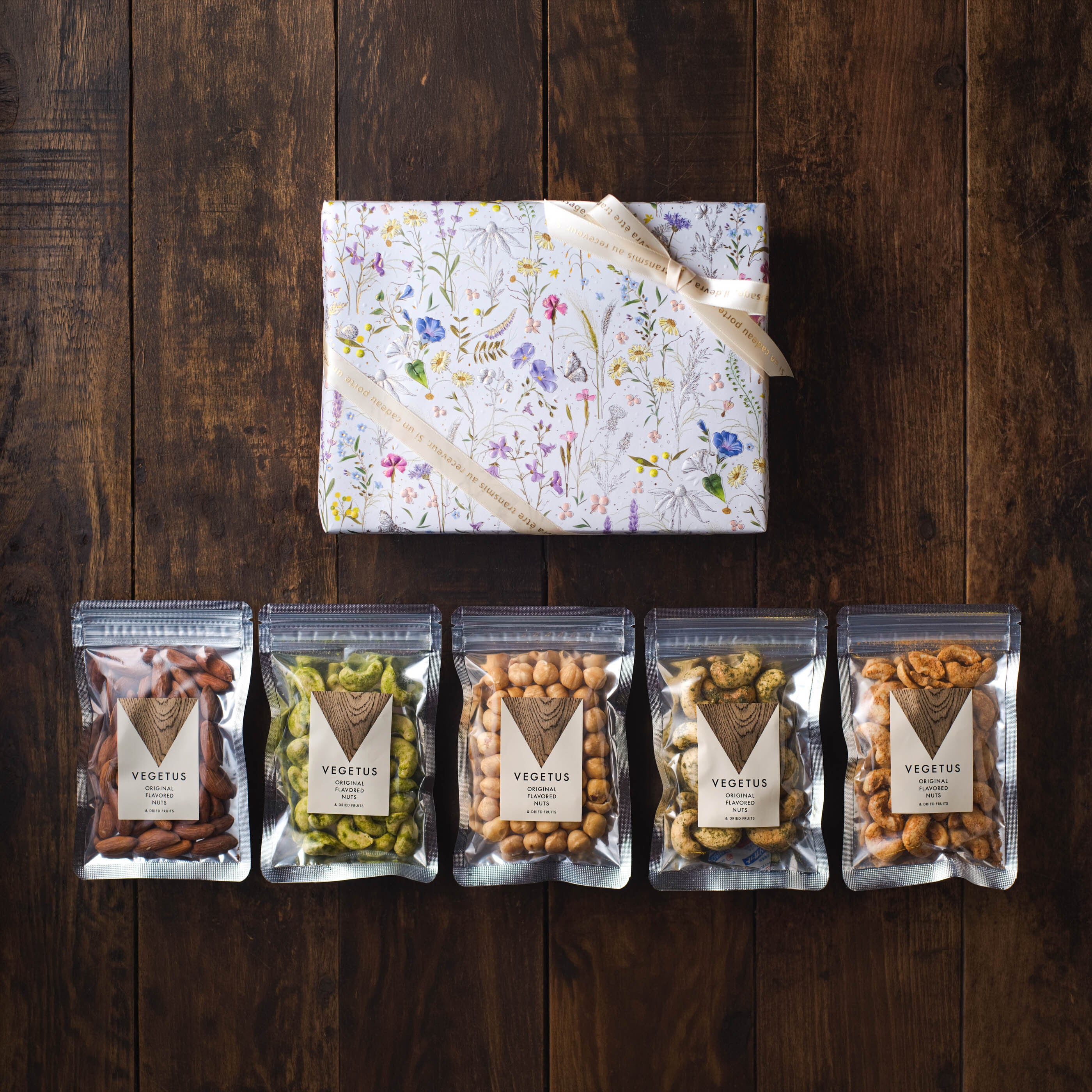 チーズにこだわるナッツ3種詰め合わせギフト/ギフトボックス入り