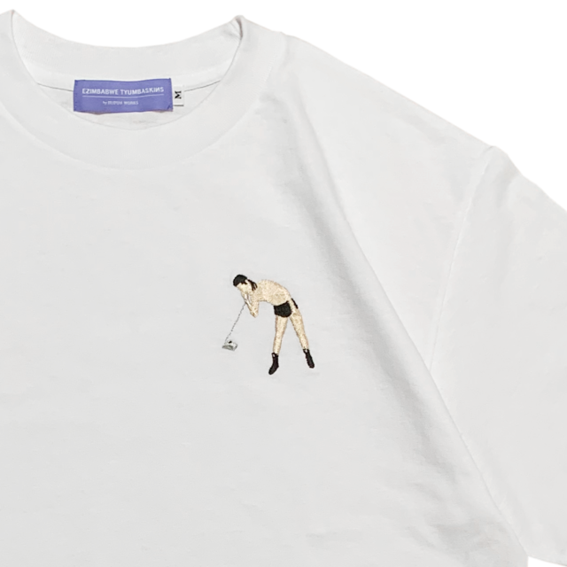 "TJTKS" Tee White 【ON AIR CLASSICS】