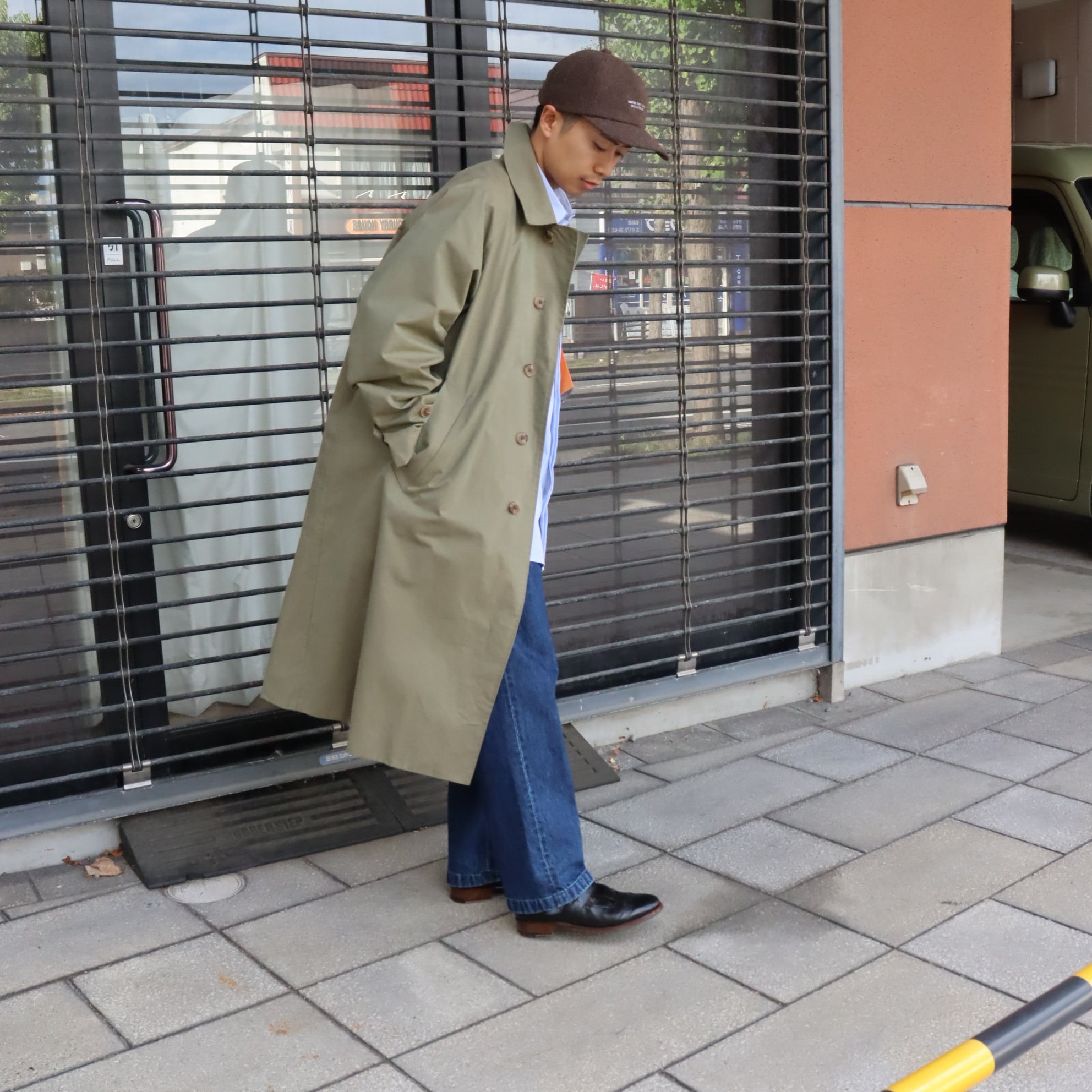 ユニバーサルプロダクツ　MASTER SHIELD BALMACAAN COAT universal products. 