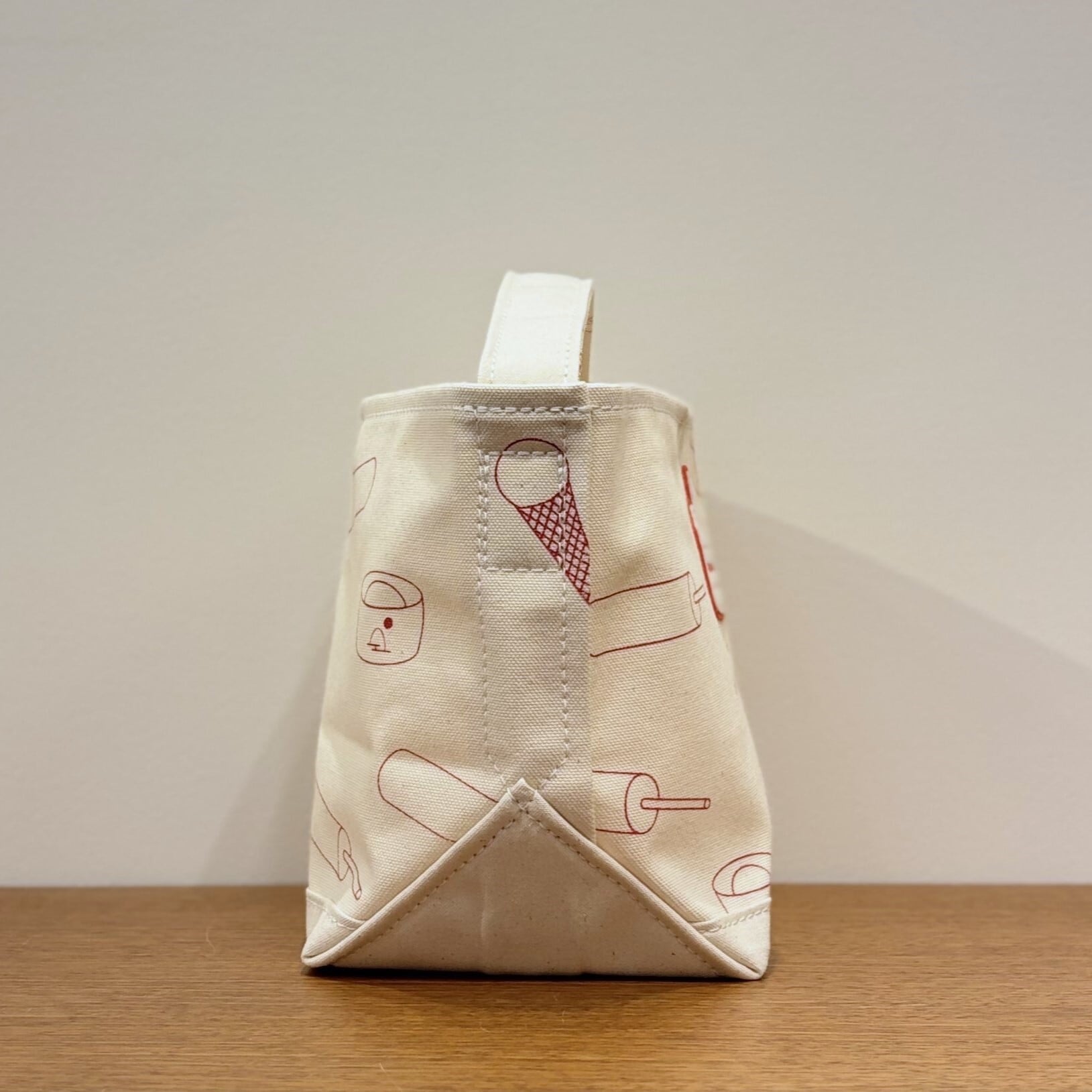 TEMBEA │ CUBE TOTE + WAPPEN | ICE +WAPPEN / NATURAL | テンベア