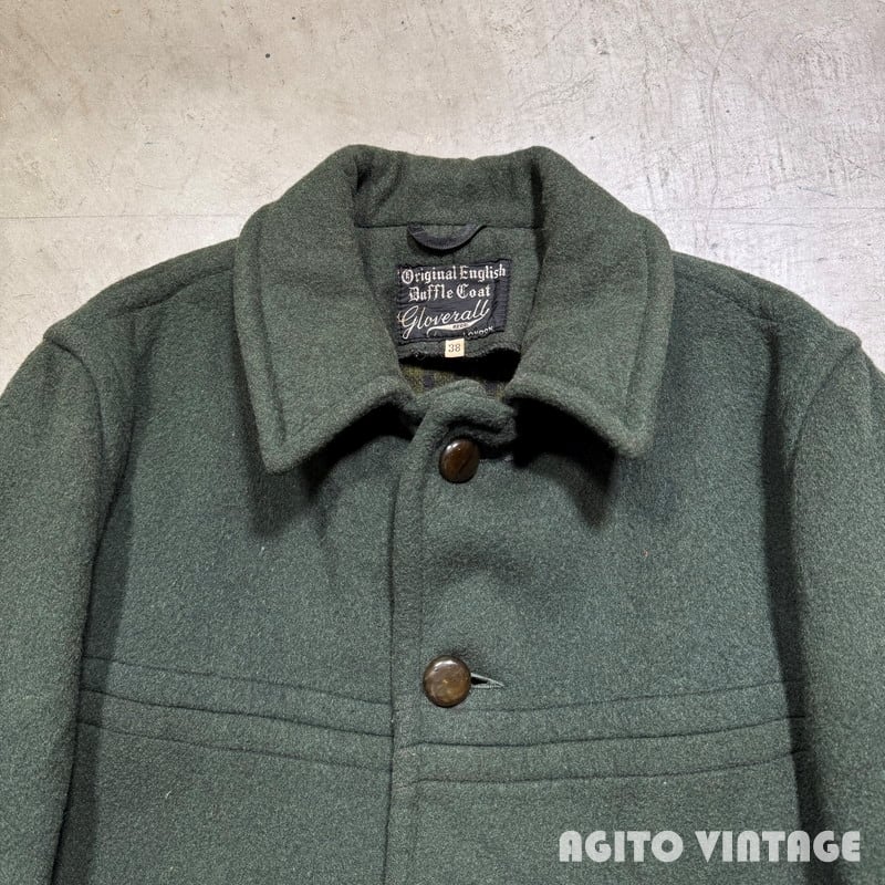 60's~ Gloverall Wool Coat グローバーオール ウールコート ダーク