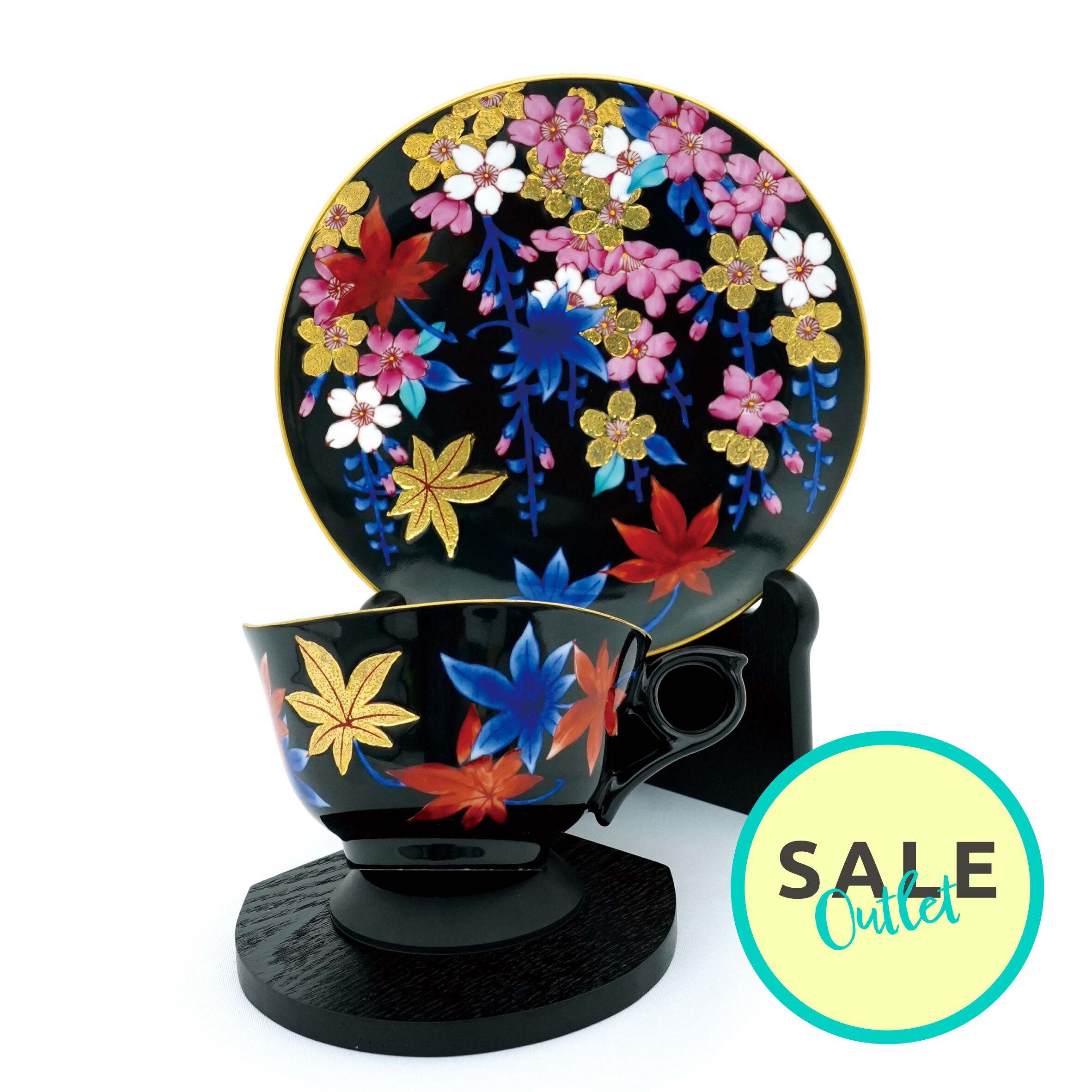 赤富士図 ミニ陶額 | 金龍窯 有田焼通販 online shop
