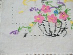 リボンと花籠刺繍　ベージュマット 画像17