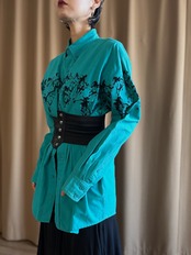 artistic horse pattern vintage shirt-5175-3