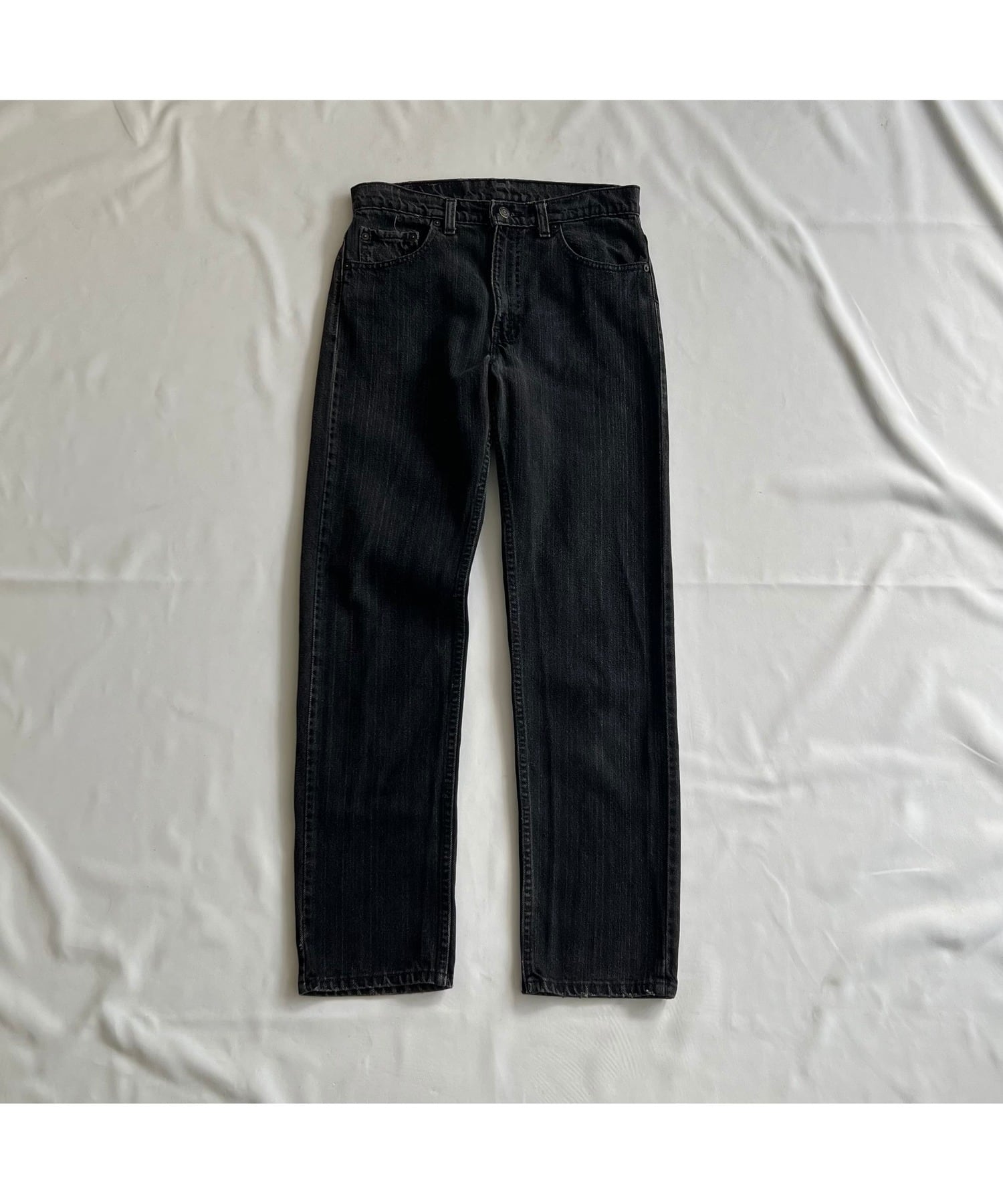 90's USA製 Levi's505 ブラックデニムパンツ メンズW30L30 ブラック