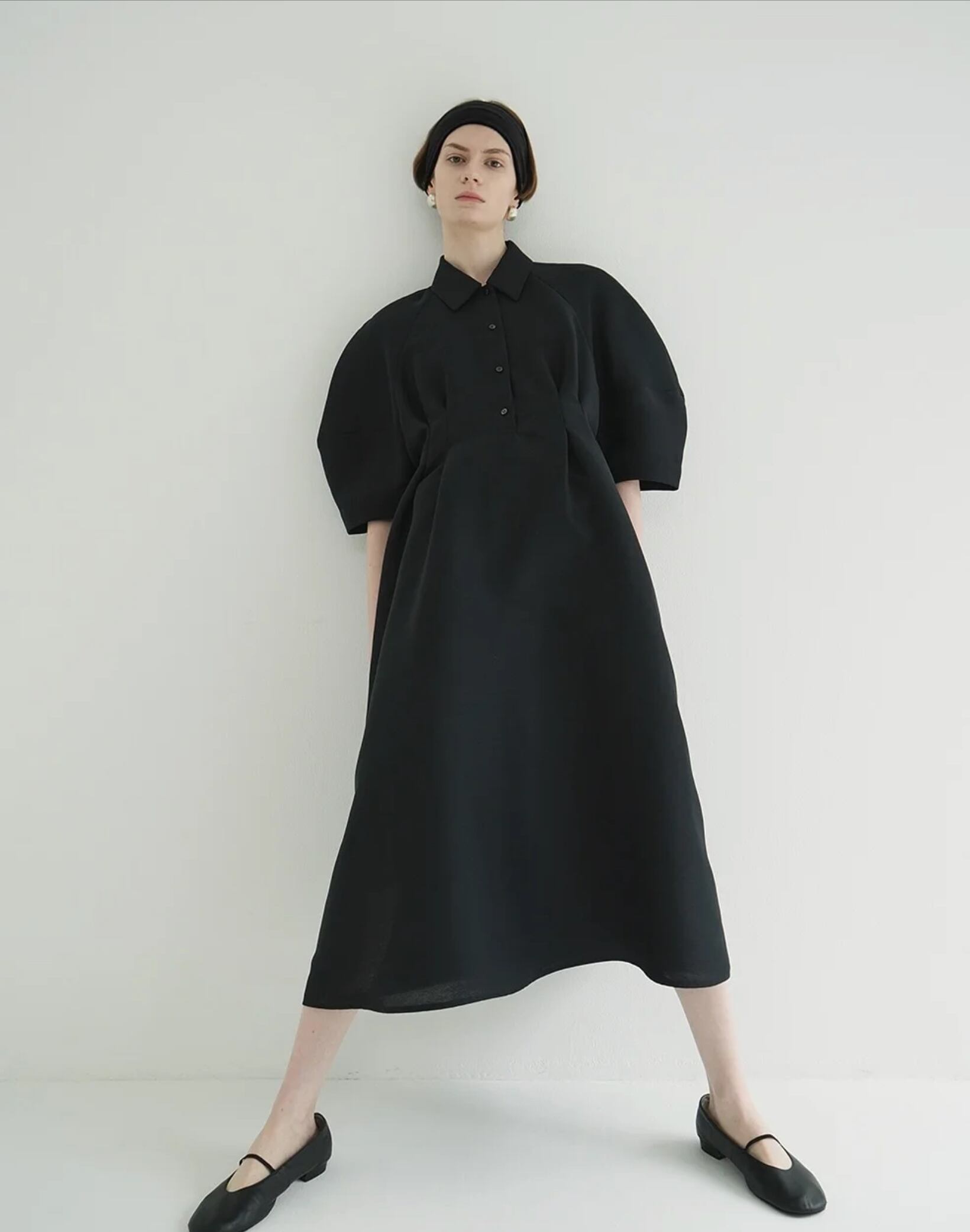 CLANE FORM SLEEVE ONEPIECE 3色展開 | FLICKA ASHIYA