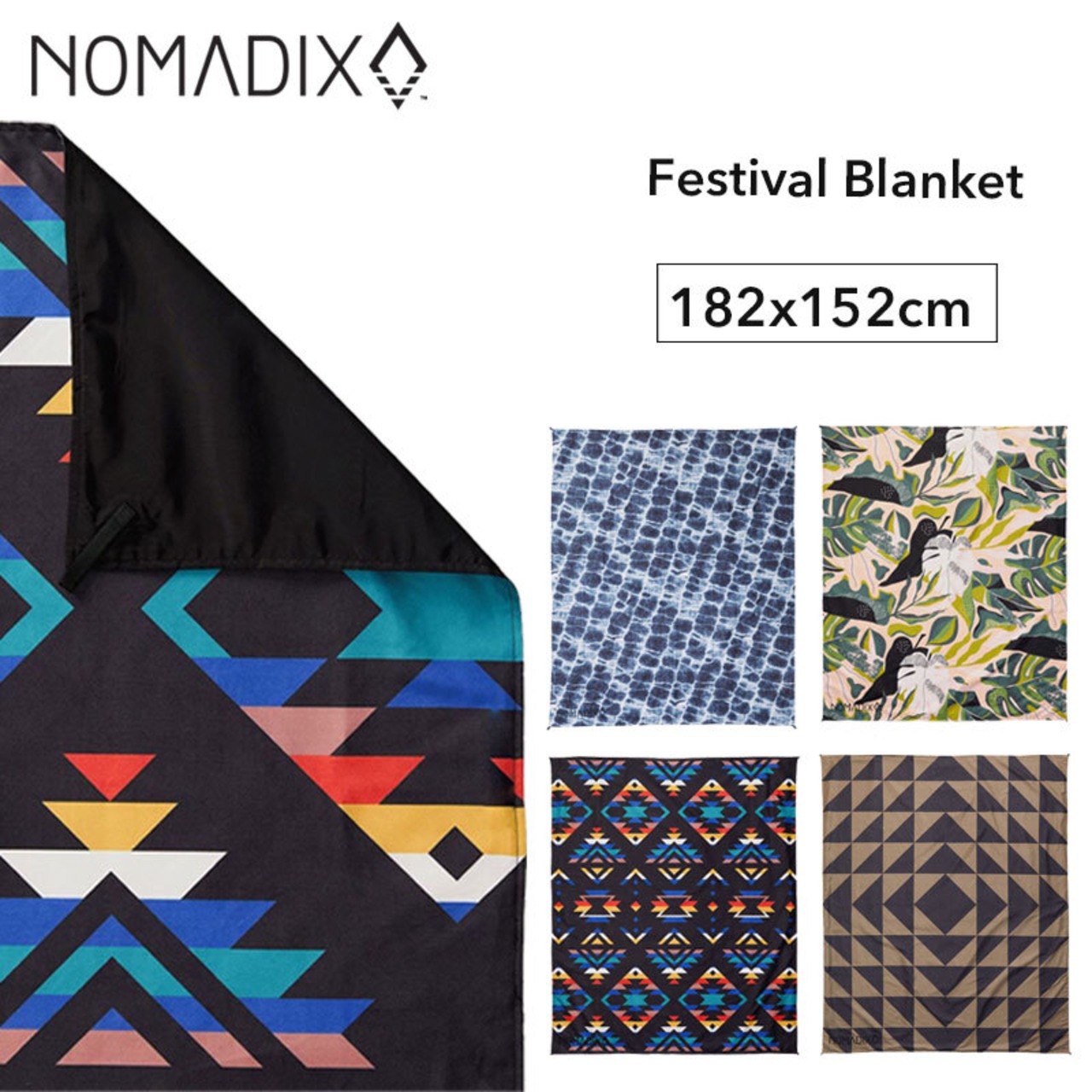 NOMADIX ノマディックス Festival Blanket フェスティバル ブランケット レジャーシート 大判 キャンプ 旅行 アウトドア 用品 キャンプ グッズ