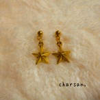 スタッズピアス《星》