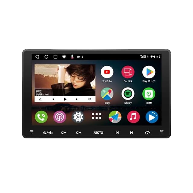 CarPlay & Android Auto ALL IN ONE 4K カープル モニター カー