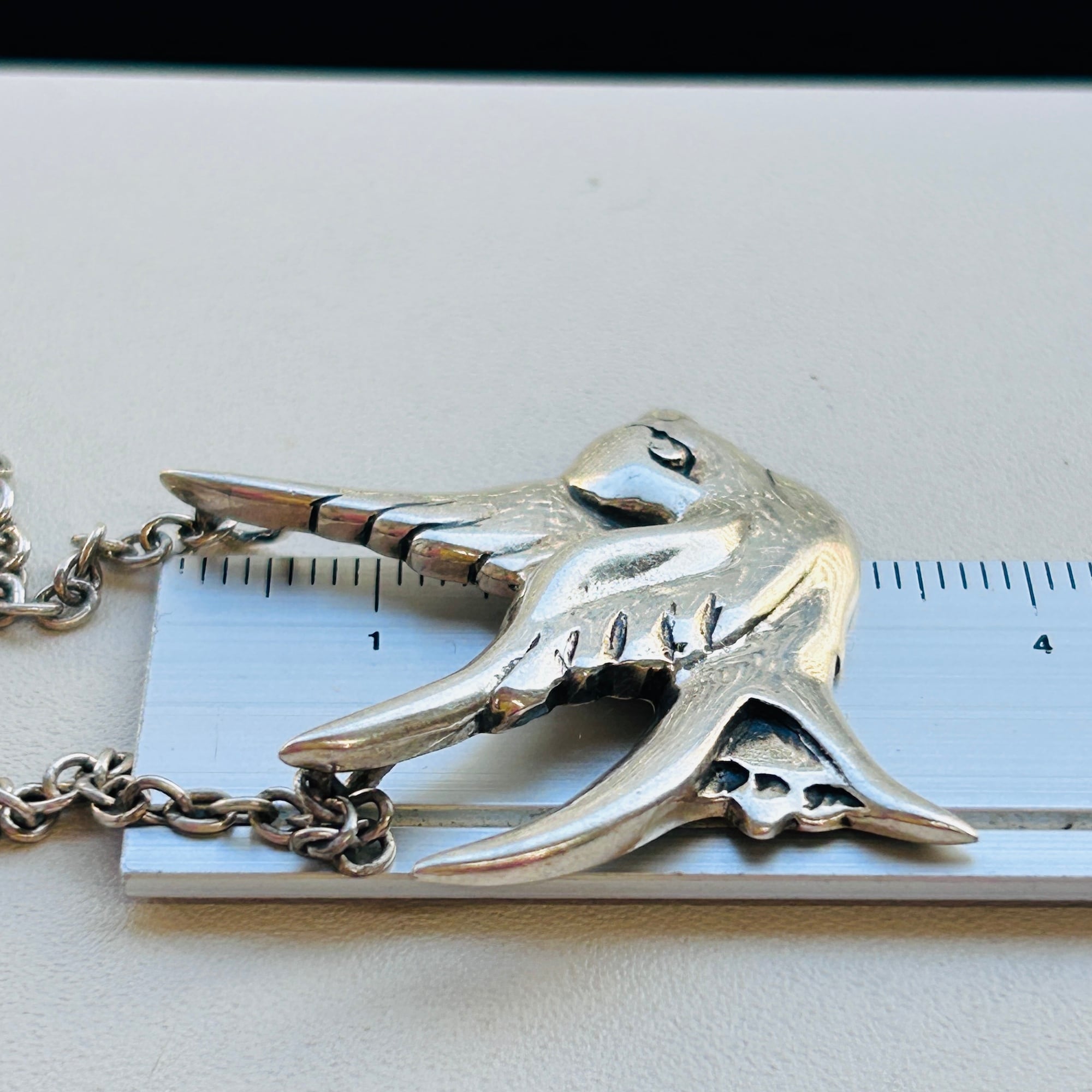 vintage 2015 The Great Frog Swallow 両吊りペンダントネックレス