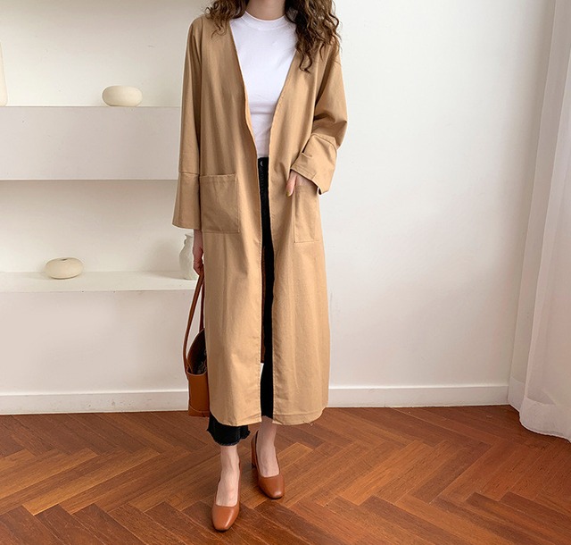 ワンピース ロング丈ワンピ レディースガウン アウター ゆったりサイズ 体型カバー 人気新作