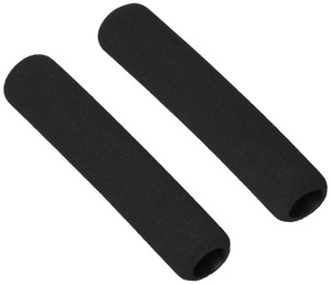 【特価処分】キジマ(Kijima) バイクパーツ レバースポンジ 90mm 汎用 2個入 ブラック P84122