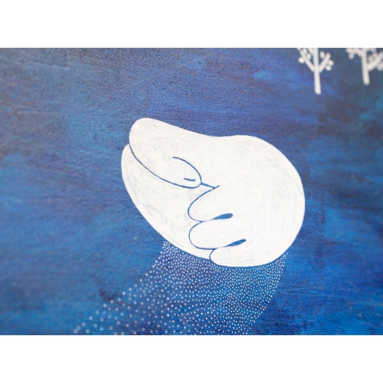 < ナカオハルカ > 原画「窓から」