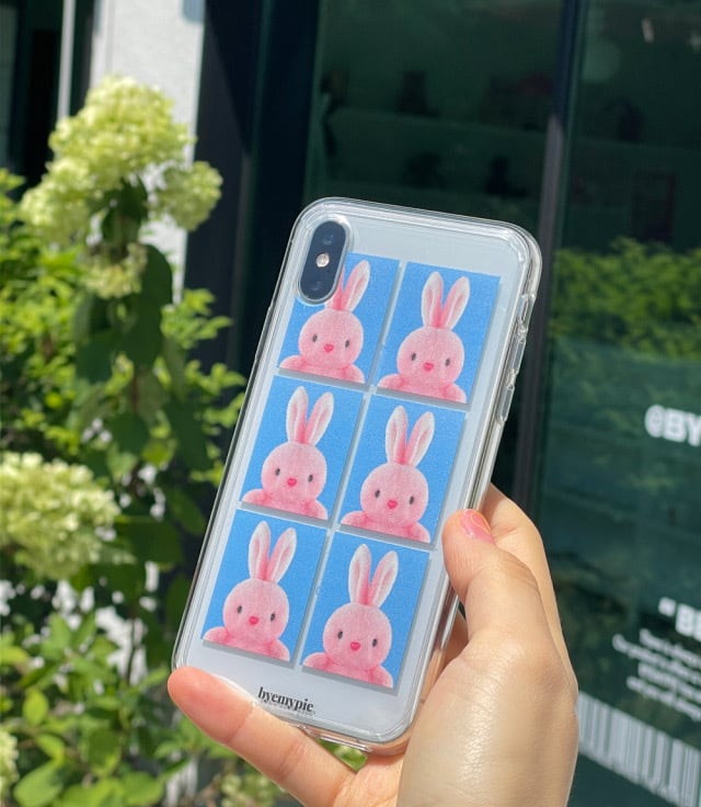 byemypie】ID photo rabbit / iphone スマホ ケース カバー ジェリー