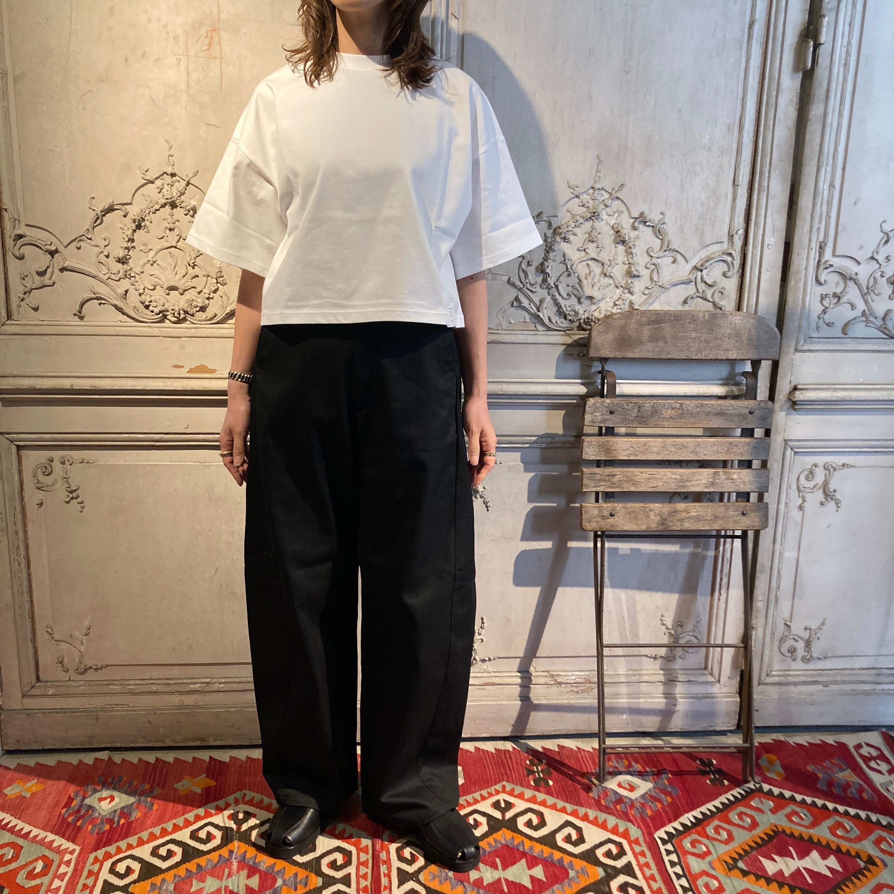 HYKE【ハイク】 T/C BARREL-LEG WORK PANTS (13394) | glamour online
