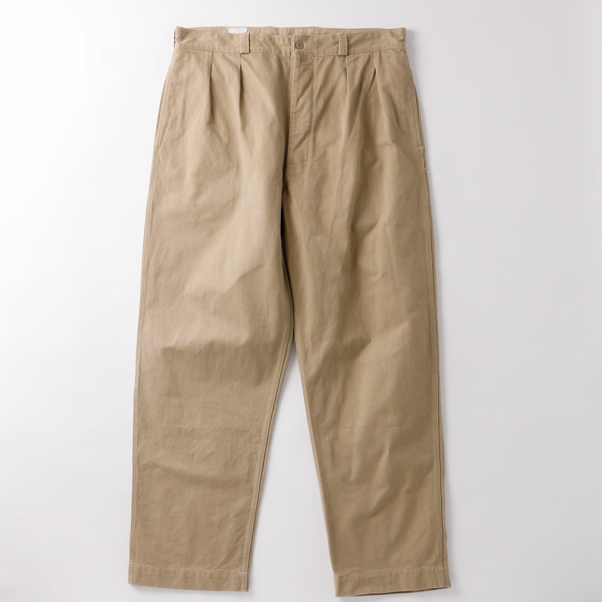 極美品】M-52 FRENCH MILITARY CHINO PANTS vintage W35 made in 