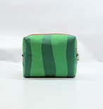 ポケットティッシュケース付き　スクエアポーチ　スイカ｜とりさん工房ーかわいいハンドメイドポーチ