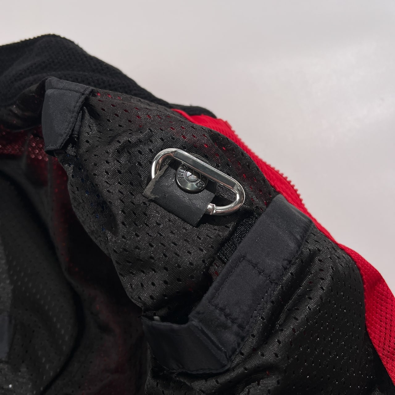 YELLOW CORN イエローコーン メッシュ ライディングジャケット LL /レッド系 HIGHWAY MAGICIAN バイク ウェア プロテクター入り