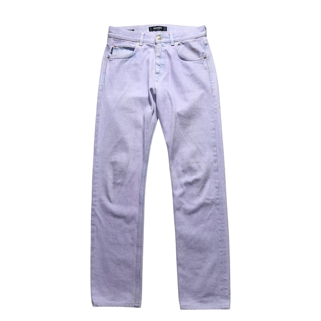 VERSACE lavender color denim pants
