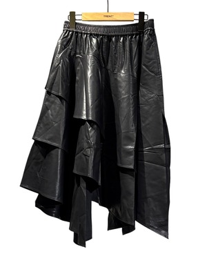 【26AW | WOMEN】Feng Chen Wang フェンチェンワン / スカート / Multi-Layered Midi Skirt　FWF22SK12