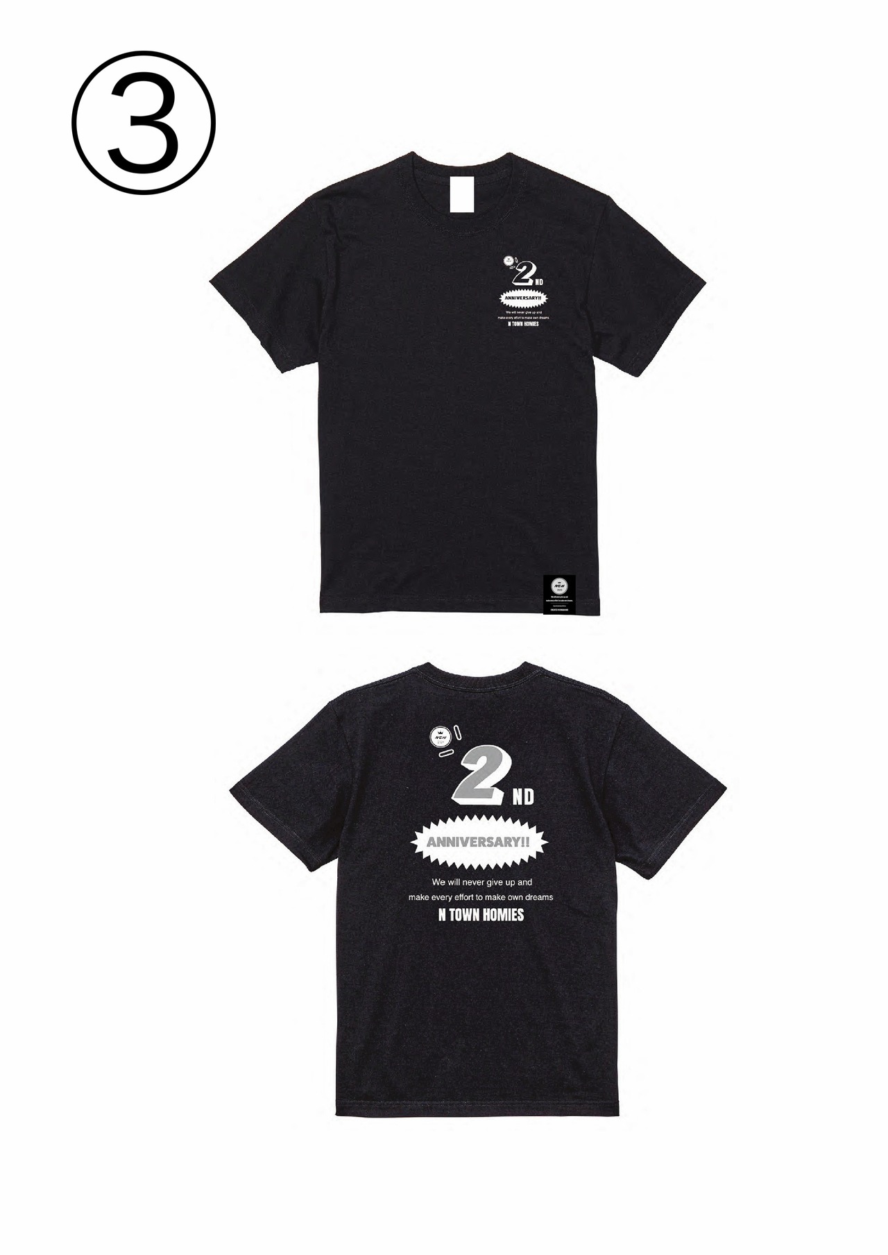 2ND ANNIVERSARY T-SHIRT※受注生産 - 12
