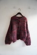1970s Vintage Mohair Gradation Knit Cardigan