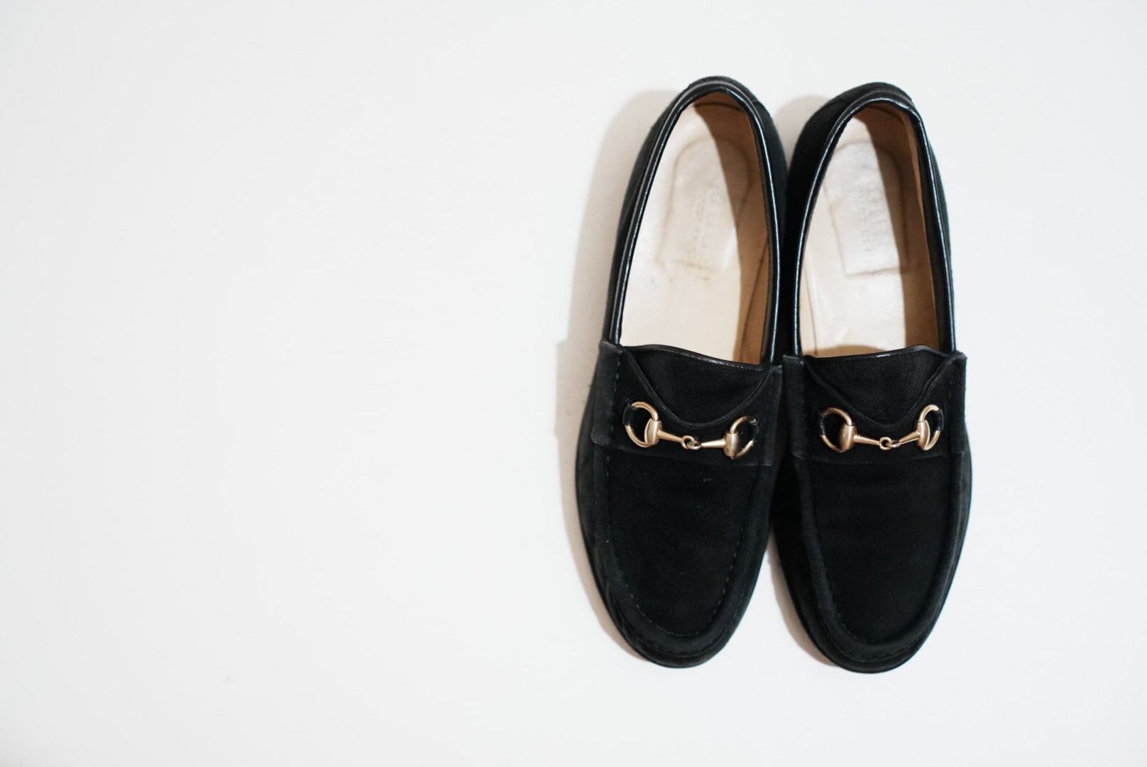 Old Gucci オールドグッチ ホースビットローファー 40 E Black | JUST