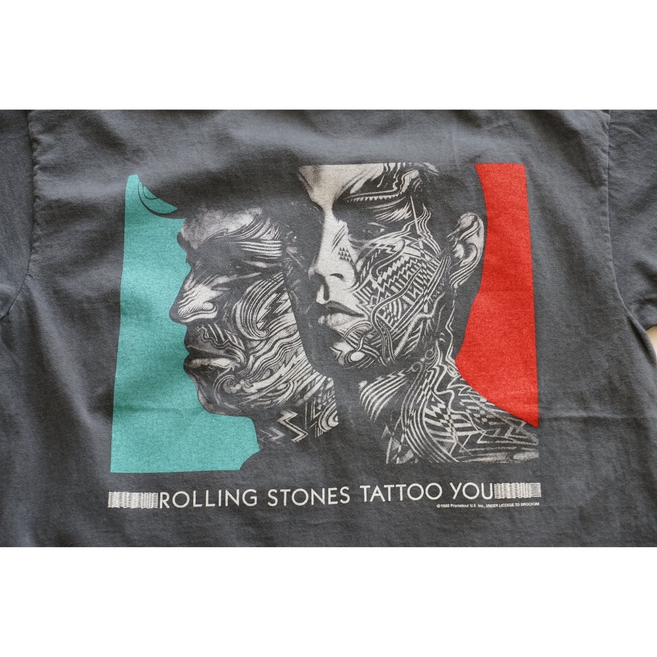 80s 1989 ROLLING STONES 両面プリントTシャツ Rolling Stones ローリング・ストーンズ Tattoo You 1989 ツアーT