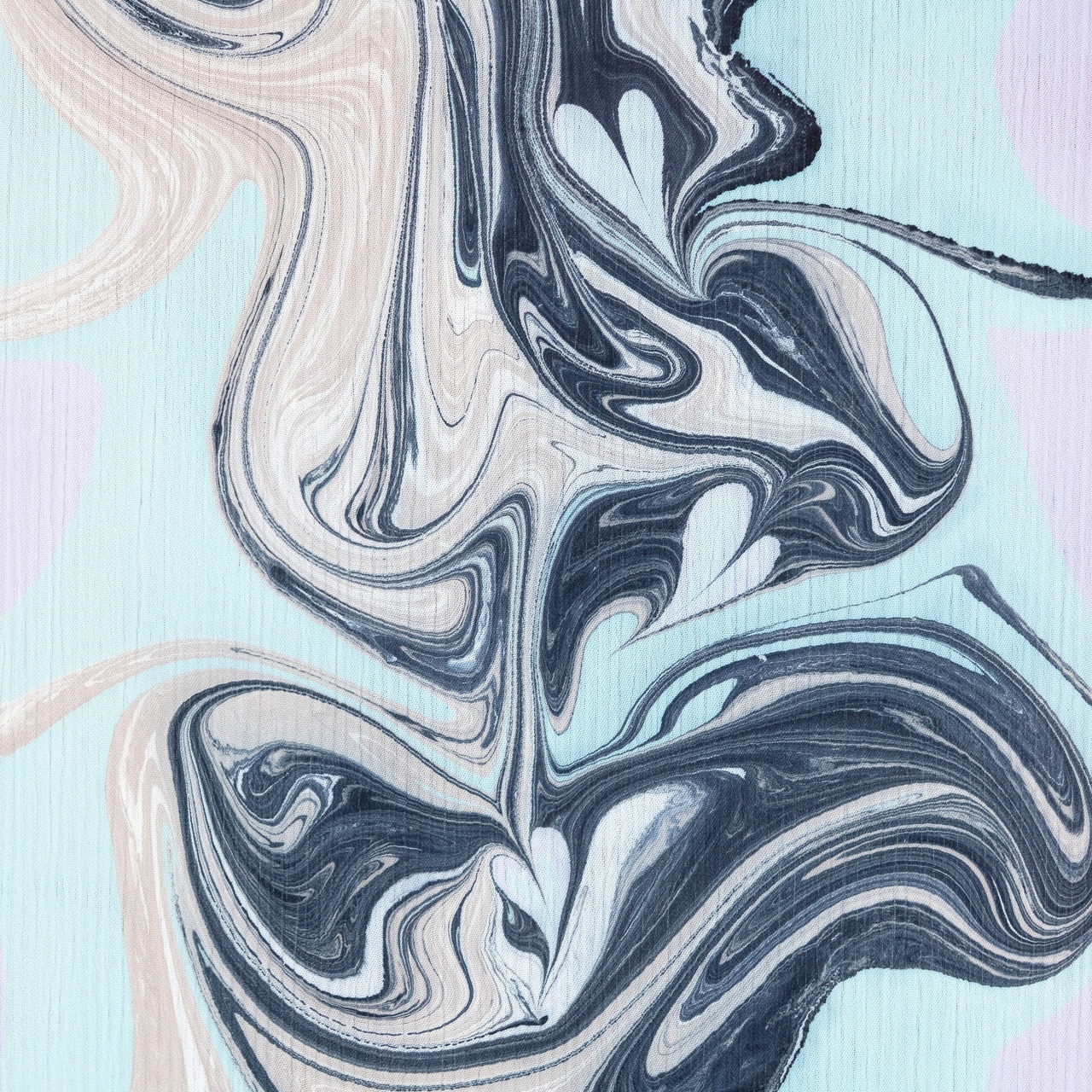 「夜のみずうみ、羽とゆめ」蝶柄❤︎〜セオアルファ楊柳〜浴衣・夏着物・単衣