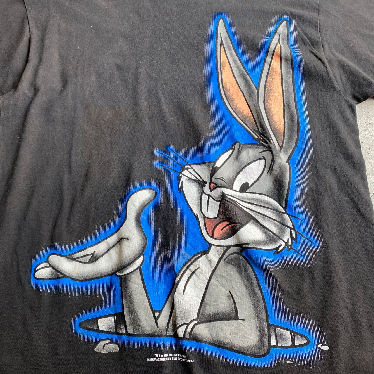 90s LooneyTunes バッグスバニー タズマニアンデビル Tシャツ