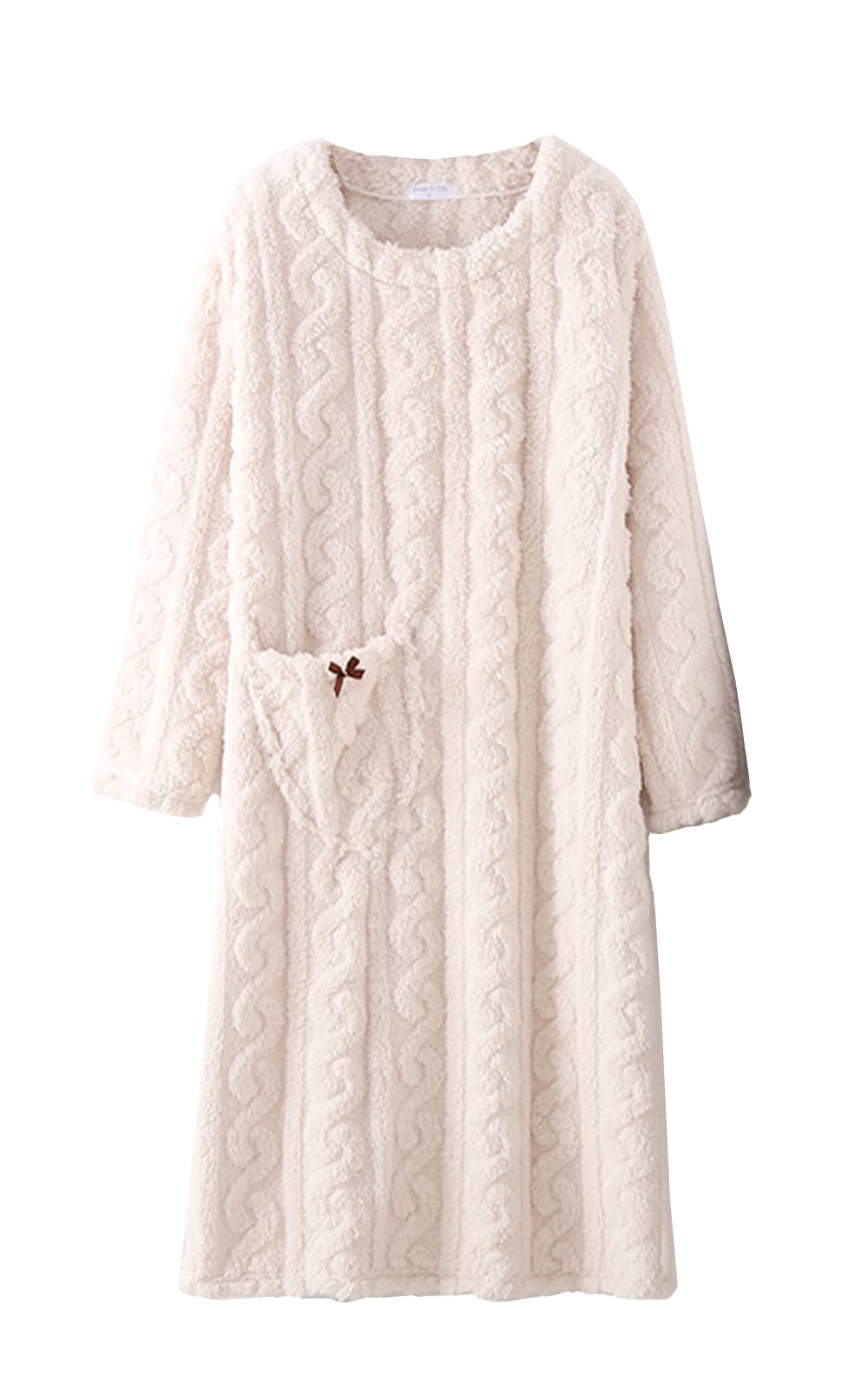 【新着特価】ゆめパジャマ ふわふわ ルームワンピース 秋冬 レディース もこもこ ガウン 着る毛布 パジャマ 寝間着 部屋着 防寒冷え対策