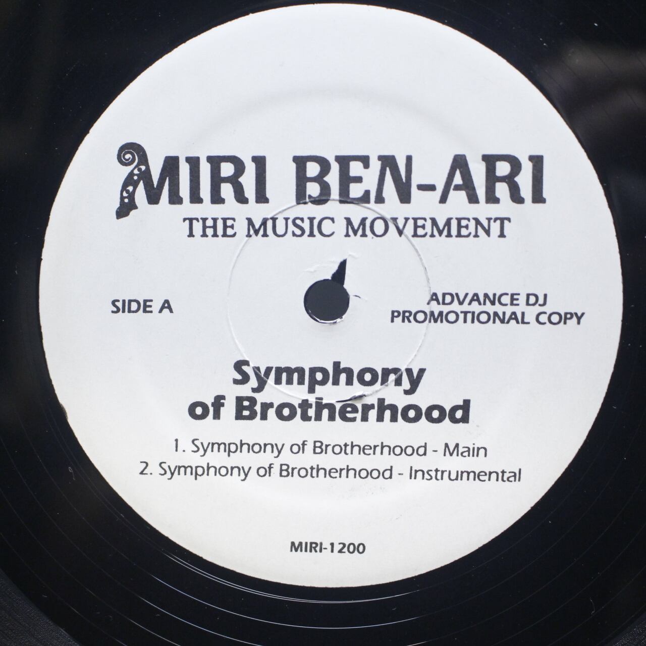 Miri Ben-Ari / Symphony Of Brotherhood [MIRI 1200] - 画像1