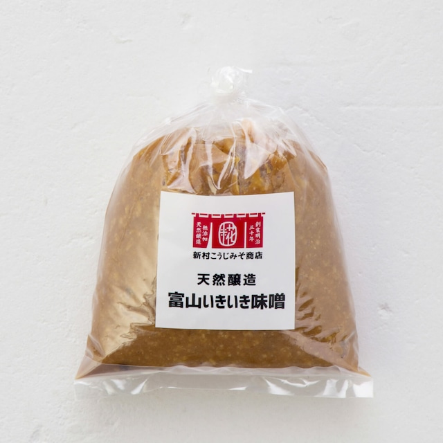 天然醸造 富山いきいき味噌 400g