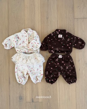 mien bloom B［取寄］flower anorak mtm 26winter