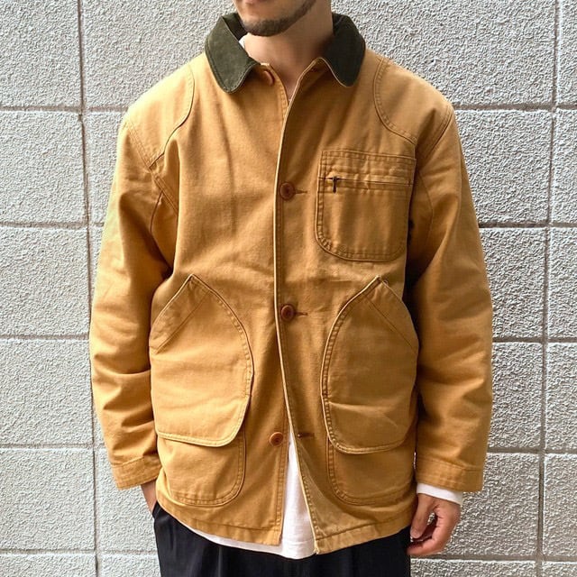 80's USA製 LL Bean Duck Hunting Jacket ライナー付き S / エルエルビーン ハンティングジャケット アメリカ製  ヴィンテージ 古着